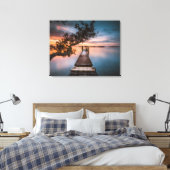 ワイヘイクコレクションのピア用ピア キャンバスプリント (インサイチュ (寝室))