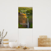 ワイポ滝,カウアイ,ハワイやる気を起こさせる ポスター (キッチン)