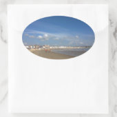 ワイマスビーチ 楕円形シール (バッグ)