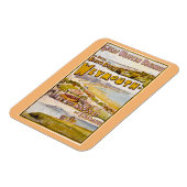 ワイマス，ドーセット，イギリス，列車旅行 マグネット (左側)