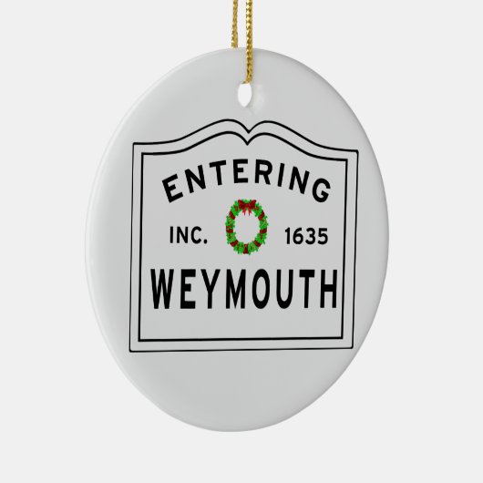 ワイマス、MAホリデーリースセラミックオーナメント セラミックオーナメント (右)