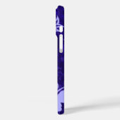 ワイマナロハワイアンハイビスカスろうけつ染めパープル Case-Mate iPhoneケース (裏面 / 左)