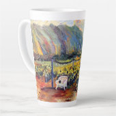 ワイマナローサンフラワー カフェラテマグ (左アングル)