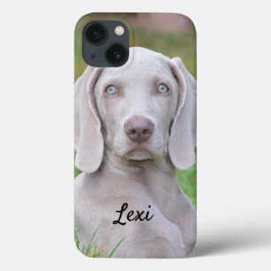 ワイマパーソナライズされたラナーの子犬 iPhone 13ケース
