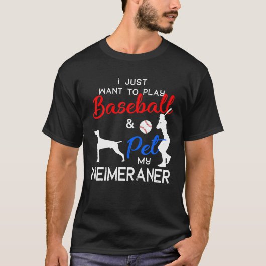 ワイマラおもしろいナー犬のオーナー恋人クリスマスGIF Tシャツ (正面)