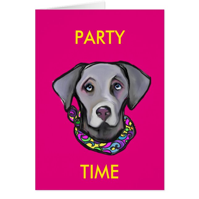 ワイマラナマルディグラス (正面)