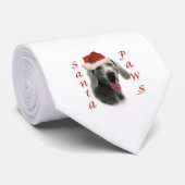 ワイマラナーサンタポーズ ネクタイ (ロール)