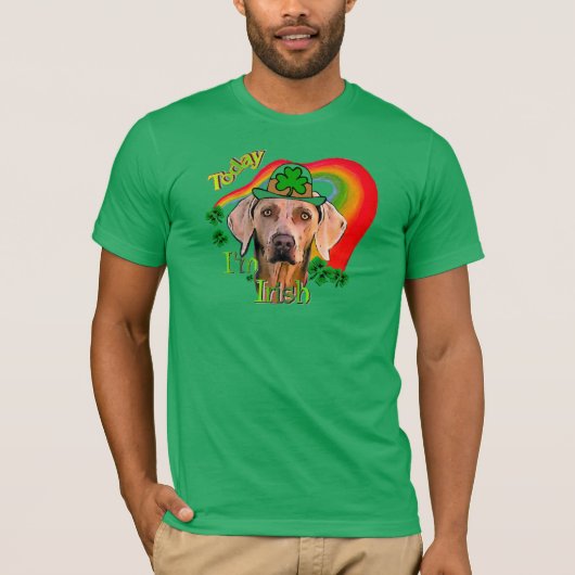 ワイマラナーサンパトリックス Tシャツ (正面)