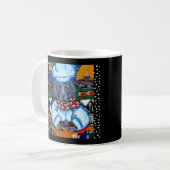 ワイマラナーシェフ コーヒーマグカップ (正面左)