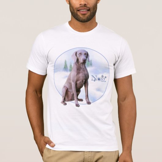 ワイマラナーノエル Tシャツ (正面)