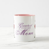 ワイマラナーハートマム ツートーンマグカップ (中央)