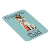 ワイマラナーパパ マグネット (右側)