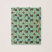 ワイマラナーポートレート ジグソーパズル (縦)