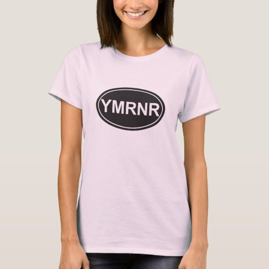 ワイマラナー国家:ユーロYMRNR Tシャツ (正面)