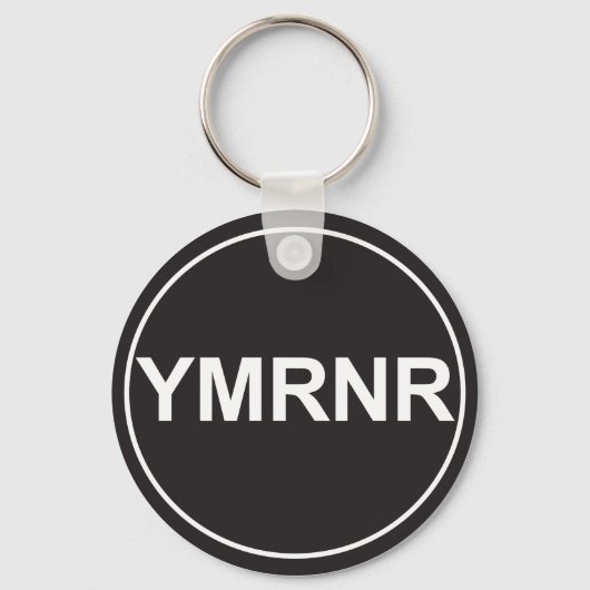 ワイマラナー国家: YMRNRグラフィック キーホルダー (正面)