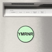 ワイマラナー国家： YMRNRグラフィック マグネット (インサイチュ (食洗機))