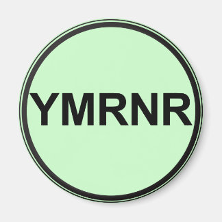 ワイマラナー国家: YMRNRグラフィック マグネット