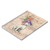 ワイマラナー海賊 ノートブック (左側)