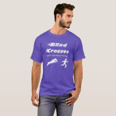 ワイマラナー版 - ブラインドクロス Tシャツ (正面フル)