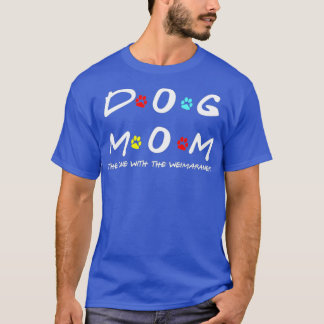 ワイマラナー犬おもしろい母の新しい子犬の恋人の救出 Tシャツ