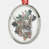 ワイマラナー金属オーナメント メタルオーナメント (左)