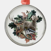 ワイマラナー金属オーナメント メタルオーナメント (正面)