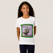 ワイマラナー魔女 Tシャツ (正面フル)