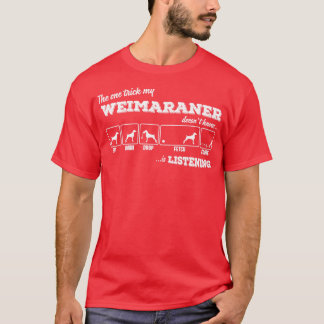 ワイマラナー3 Tシャツ