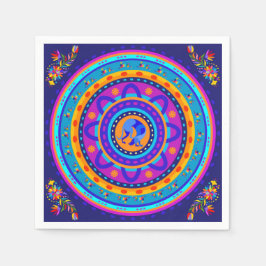 ワイマラナー & ウサギ スタンダードカクテルナプキン