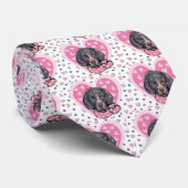 ワイマラナー バレンタイン ネクタイ (ロール)