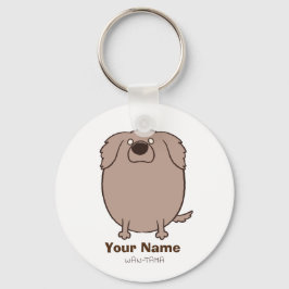 ワイマラナー "ワイたま(ロング)" キーホルダー