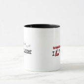 ワイマラナー（私の愛）マグカップ マグカップ (中央)