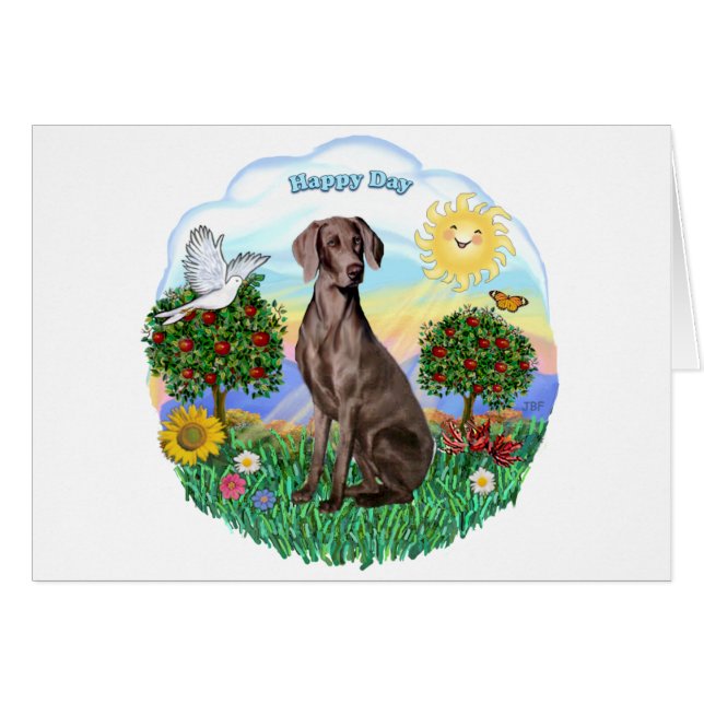 ワイマラナー#2 (正面横)