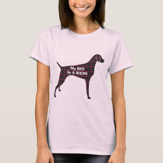 ワイマラナーBFF Tシャツ (正面)