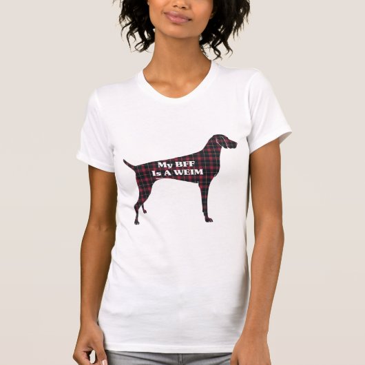 ワイマラナーBFF Tシャツ (正面)