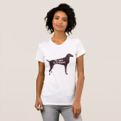 ワイマラナーBFF Tシャツ (正面フル)