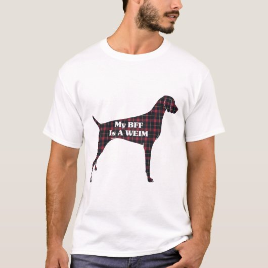 ワイマラナーBFF Tシャツ (正面)