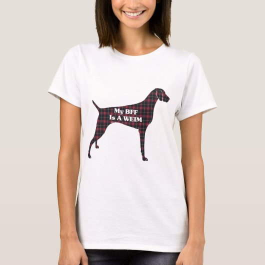 ワイマラナーBFF Tシャツ (正面)