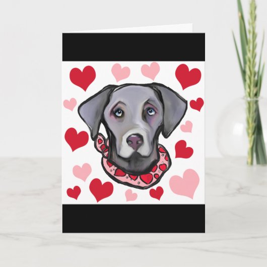 ワイマラナ シーズンカード (正面)