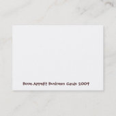 ワイマラネル 名刺 (裏面)