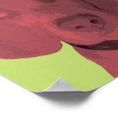 ワイマラポップ・アートのナーアートオーナメント ポスター (角)