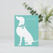 ワイマランアドッグパピー サンキューカード (スタンド正面)