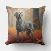 ワイマランイン紅葉秋インスパイア クッション (正面)