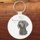 ワイマランエ最高のーはFriends Keychain。 キーホルダー (正面)