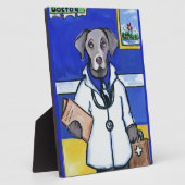 ワイマラン医師 フォトプラーク (側面)