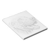 ワイマラン犬 ノートパッド (アングル)