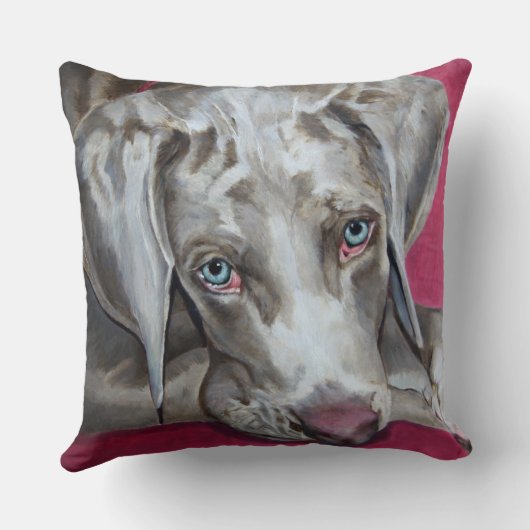 ワイマラン クッション (裏面)