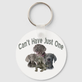 ワイマラーは1つしかない キーホルダー