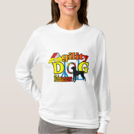 ワイマラーアジリティシャツギフト Tシャツ