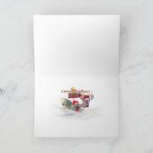 ワイマラークリスマスの挨拶 シーズンカード (内部)